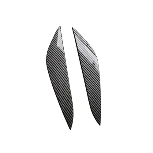 Sourcils de phares Tesla Model 3 Y noir brillant tuning ABS 3D