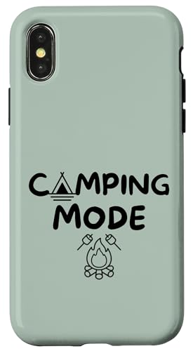 Camping Mode Family Vacation Camper �X�}�z�P�[�X iPhone X/XS �p