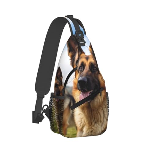 Morrales Tipo Sling Negro para Senderismo y Viaje miniatura 7