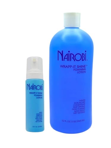 Wrapp-It Shine Foaming Lotion Set (8 oz + 32 oz)