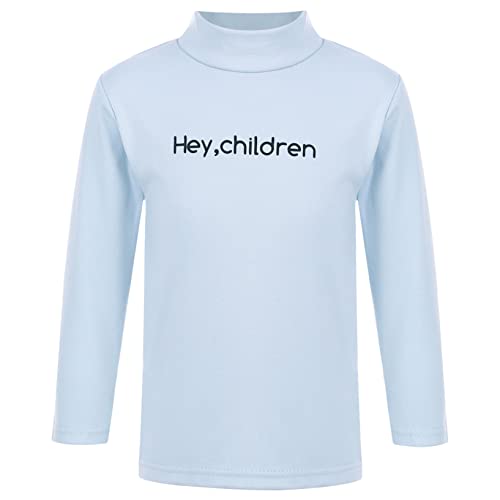 Rolanko Mädchen Langarmshirt 2er Pack – Fleece Thermo-Shirt Mit Rollkragen, Weich & Dehnbar, Für Kalte Tage