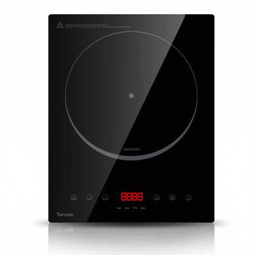 Hot Plate, Single Burner Electric Cooktop, Portable Induction Cooktop