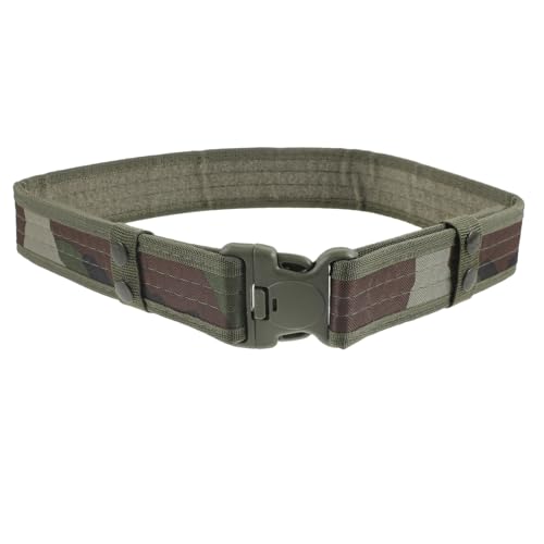 VALICLUD 1pc Men's Outdoor Belt with Quick Release Buckle Army Green Waistband for Sports Climbing Hunting and Field Operations Stylish and Practical Design