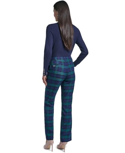 Image of Tommy Hilfiger Solid Sutton Boot Leg Trousers