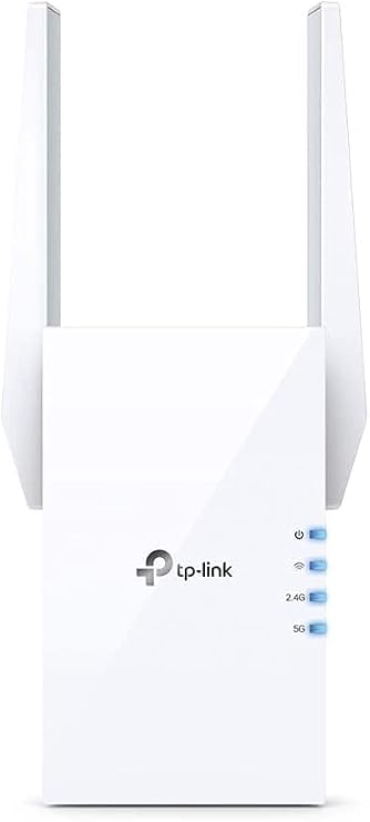 TP-Link - AX3000 Dual-Band Wi-Fi 6 Range Extender-RE705X