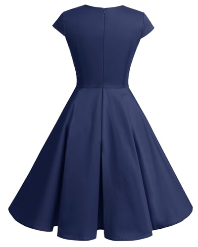 Image of Bbonlinedress Women Short 1950s Retro Vintage Cocktail Party Swing Dresses