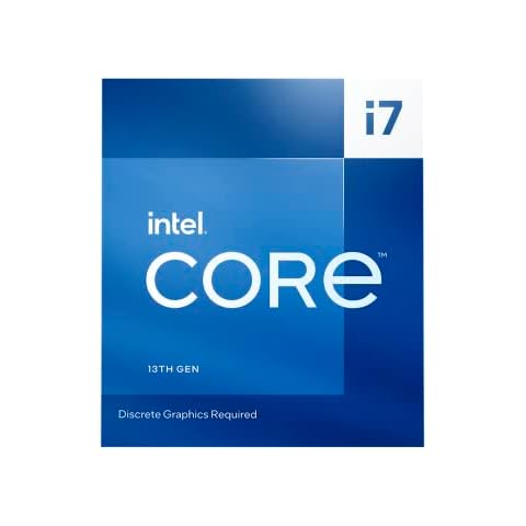 Procesador de escritorio Intel® Core™ i7-13700KF de 16 núcleos (8 núcleos P + 8 núcleos E) 30M de caché, hasta 5.4 GHz Cover