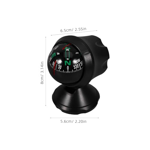 Brújula compacta adhesiva para auto INOOMP miniatura 2