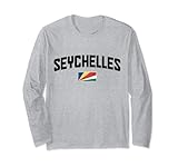 Photo Gallery souvenir vintage bandiera delle seychelles maglia a manica Photo Gallery souvenir vintage bandiera delle seychelles maglia a manica