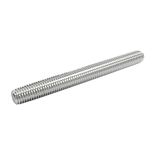 Fully Threaded Rod M24 x 300mm Thread 304 Stainless Steel Right Hand