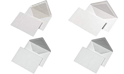 Preisvergleich Produktbild MAILmedia 251040 Briefumschlag, Seidenfutter, C5, weiß