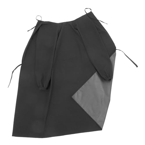 OSALADI Waterproof and Oilproof Long Sleeve Smock for Kitchen Cooking Apron for Dishwashing Reusable Work Apron for Men and Women