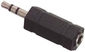 121AV 3.5mm Female Mono Socket to 3.5mm Male Stereo Plug Audio Cable ...