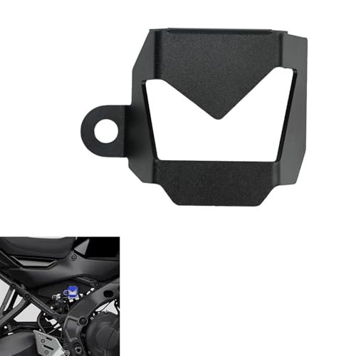 Protection réservoir frein arrière Tracer 9 GT 2025 accessoire protection liquide noir