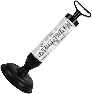 Toilet Plunger Set Air Pump Drain Unblocker Drain Clog Remover Tool for Clears Toilets, Bathtub, Showers, Sinks, drains.