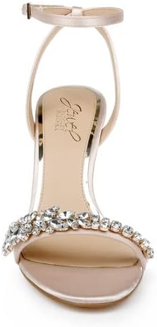 Jewel Badgley Mischka Dallyce Ankle Strap Stiletto Sandal