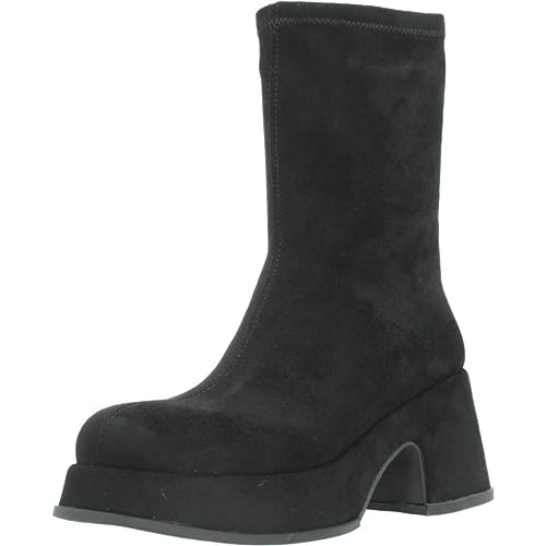 Noa Harmon Will Noir boots talon bottines cuir noir tendance femme