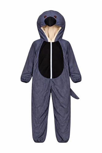 Image of Kids Animal & Bird Costumes - Comfortable Fleece Fancy Dress Outfit | Soft Plush Onesie | School Events, Theme Parties, Photoshoot