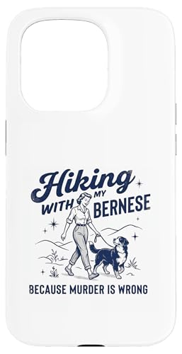Bernese Mountain Dog Funny �X�}�z�P�[�X iPhone 15 Pro �p