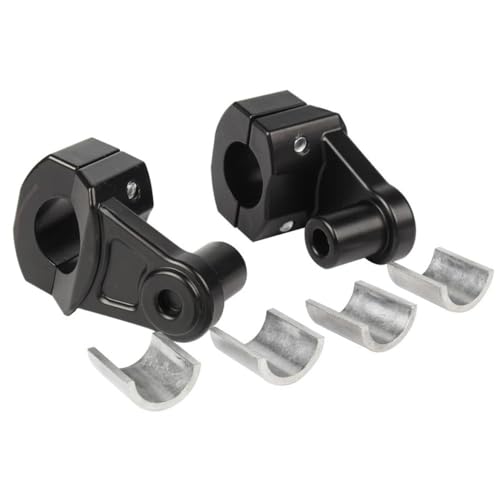 Rehausseurs de guidon contre le mal de dos pour moto 22mm-28mm en alu
