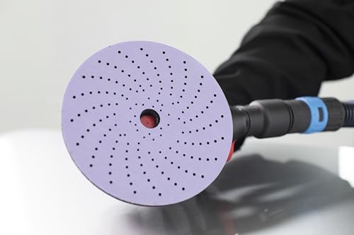 Image of 3M Cubitron II Hookit Clean Sanding Abrasive Disc 31468, 3 in, 1000+ Grade, Pack of 50 Discs, Virtually Dust-Free, High Performance, Long Lasting, Multi-Hole Pattern, for Automotive Sanding