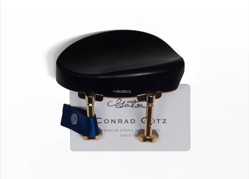 Mentonnière Conrad Götz ZK-700G ébène pour violon 4/4 afin de soulager le cou