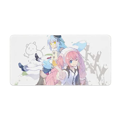 マウスパッド おしゃれ アニメ柄 キャラクター柄 ミリムル ミリム ナーヴァ 転スラ 大型 ゲーミングマウスパッド キーボードパッド マウスパッド ゲーム用 多機能 エッジ周辺強化 変形防止 撥水/防水加工 耐久 滑り止め 光学式マウス対応 30x60cm