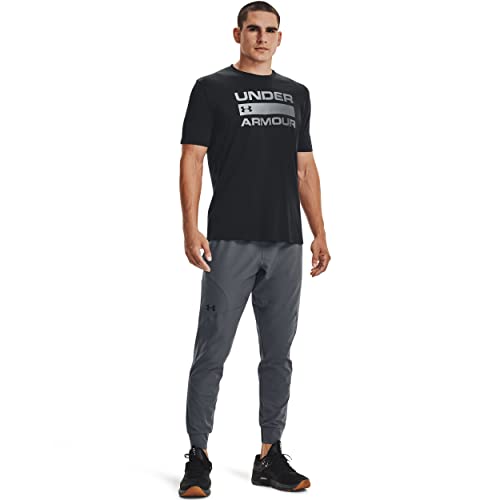 Foto von Under Armour Herren UA TEAM ISSUE WORDMARK, atmungsaktives Sportshirt, kurzärmliges und komfortables Funktionsshirt mit loser Passform