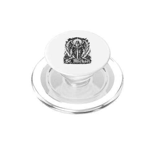 San Miguel Quis Ut Deus Arcángel Protector PopSockets PopGrip para MagSafe