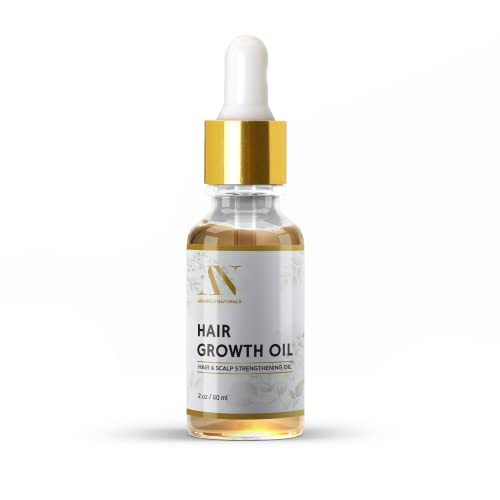 Hair Growth Oil, Growth Treatment for Dry Damaged Hair and Scalp, Hair Loss Treatment, Rosemary, Castor Oil, Nourish & Repair for All Hair Types, Dry, and Itchy Scalp (2 Fl Oz / 60 ml)