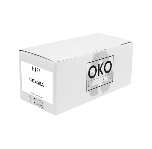 OKOLine CB435A, 35A Negro Tóner Compatible con HP LaserJet P1005, P1006