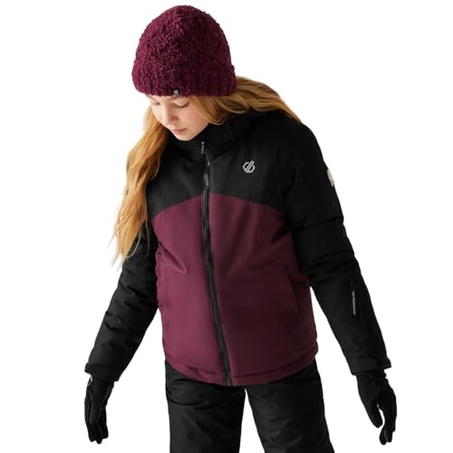 Dare2b Unisex Kids Jacket Impose V Skijacke, Schwarze Feige, 14...