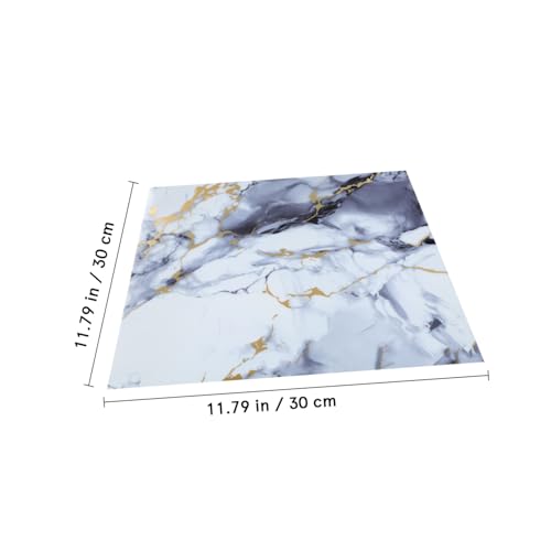 Marble panels stick wall tiles en finition effet marbre premium - 3