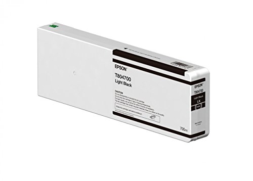 Epson UltraChrome HD Light Black 700mL Ink Cartridge for SureColor SC P6000/8000/7000/9000 Series Printers