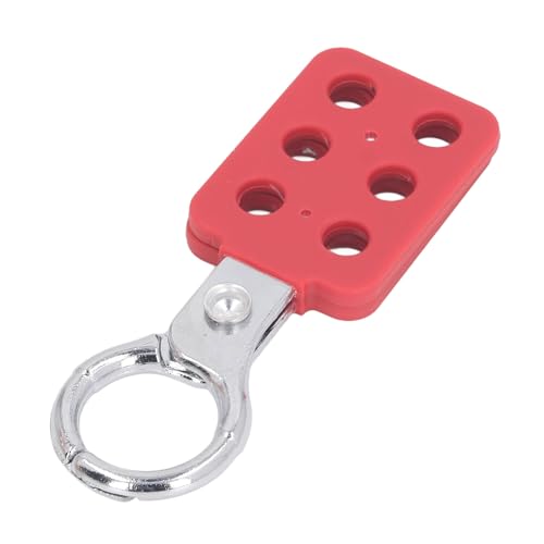 Verrouillage HASPS 6 trous en aluminium pour consignation de sécurité