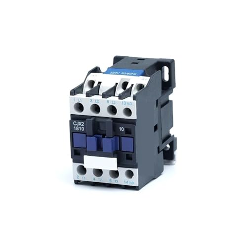 Contacteur 18A triphasé CJX2 à commande 220VAC pour un contrôle moteur sans surchauffe