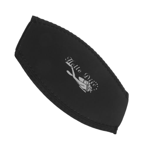 Toyvian Diving Mask Strap Cover Neoprene Hair Wrap for Comfortable Fit Double Layer Design Prevents Hair Damage for Snorkeling Scuba Diving Easy Attachment for Water Sports
