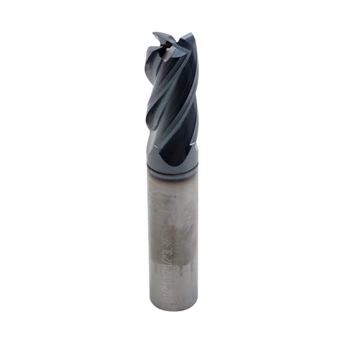 Image of HRC 55 Deg 4 Flute Carbide Square End Mill 1 /4 inch for Alloy Steel Hardened Steel AlTiN Coating CNC Router Bit - 2Pcs