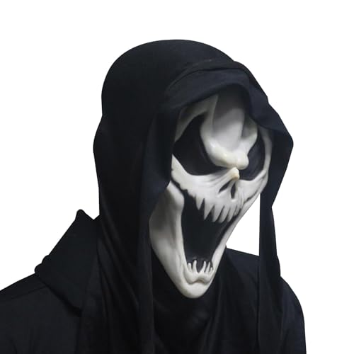 Masque en latex squelette : la solution pour un costume effrayant de dernière minute