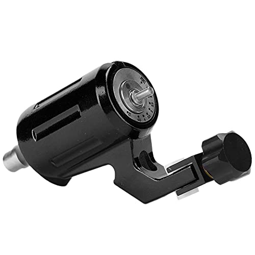 Tattoo Machine, Alloy Tattoo Machine Kit, Adjustable Liner & Shader Tattoo Machine, Rotary Tattoo Machine With Strong Motor Rca Interface For Tattoo Artists(Black) #TOP5