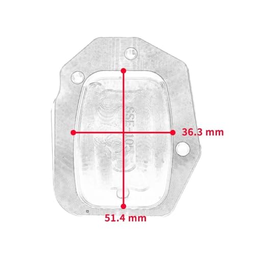 Extension support d'agrandissement CBR600RR plaque aluminium