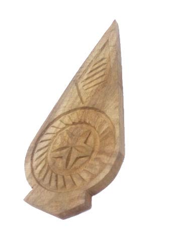 Image of Made in india Thekua Mould /Khajoor Mould (Thekua Sanecha) Pack of 1 Piece Big Size