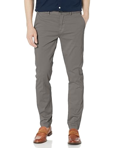 HUDSON Men's Classic Slim Straight Chino