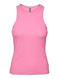 Luftiger Stoff PIECES Damen Pcruka Boxer Tank Noos Bc Top, Begonia Pink, L EU