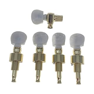 FLFL Chevilles Cordes Guitare Boutons d’or W/Perles 5 String Banjo Tuners À Orientation Tuning PEGS Têtes De Machine - Les Beatles, Paul McCartney, John Lennon, RIngo Starr, George Harrison