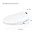 Brondell Swash S1200-EW Luxury Bidet Toilet Seat in Elongated White with Dual Stainless-Steel Nozzles | Endless Warm Water | Programmable User Settings | Self-Cleaning Nozzles | Nightlight