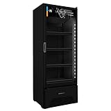 Cervejeira Expositor Vertical Porta de Vidro 220V VN50AH Optima All Black 497 Litros - Metalfrio