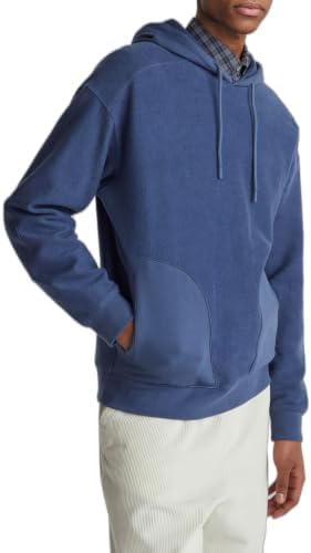 United Colors of Benetton Sweatshirt mit Kapuze für Herren, blau, M