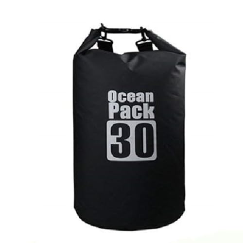 Image of Krivon 30L PVC Waterproof Dry Bag Sack Ocean Pack, Black Color | Floating, Camping