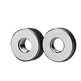 1 Set (1 Pass Gauge + Stop Gauge) M51-M72 Non-Standard Metric fine-Tooth Thread Ring 6g Measuring Tool(M56X2 6g T Z)